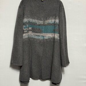 MarlaWynne Charcoal Textured Jacket